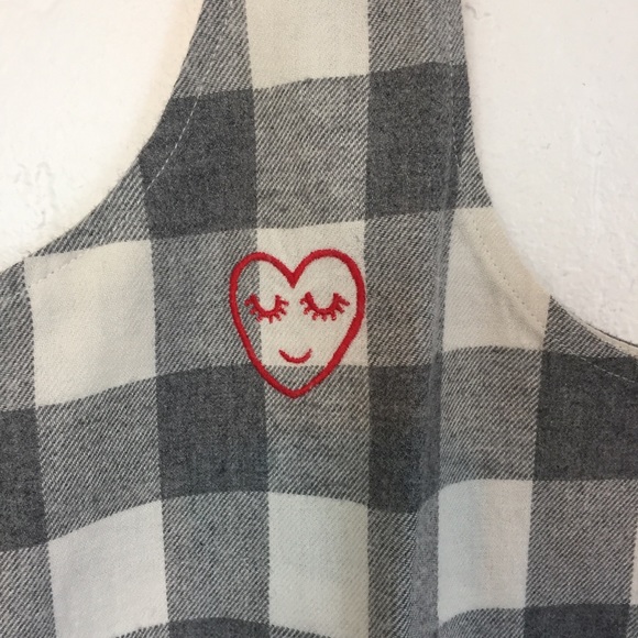 NWT Madewell flannel pajama romper xs - Picture 3 of 4